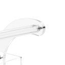 Acrylic trolley-Acrylic  frame with handle and caster wheels.