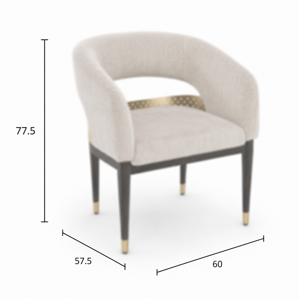 The Elara Oak & Gold