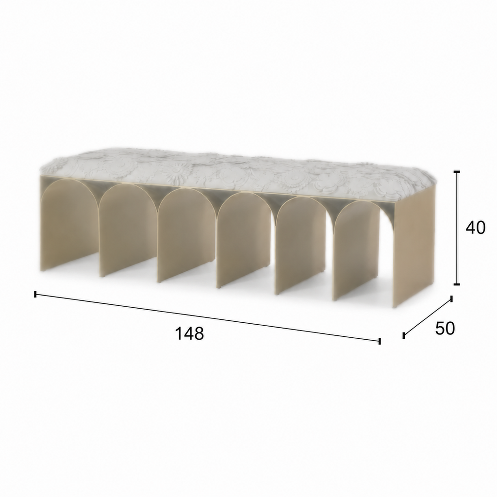 Ripple Bed end
