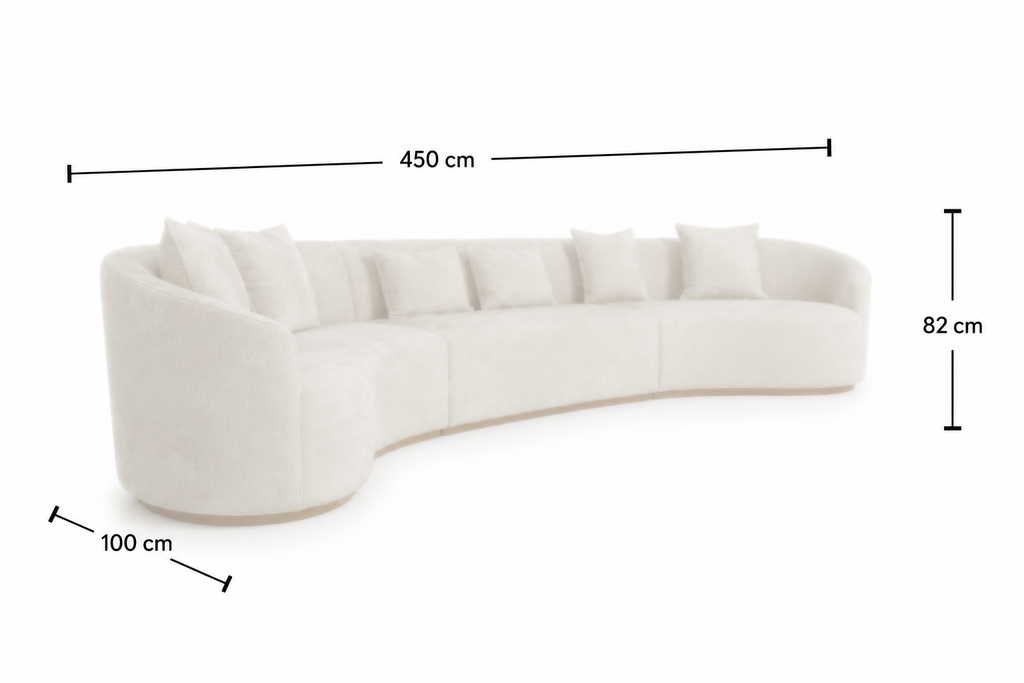 Celeste Curve Sofa