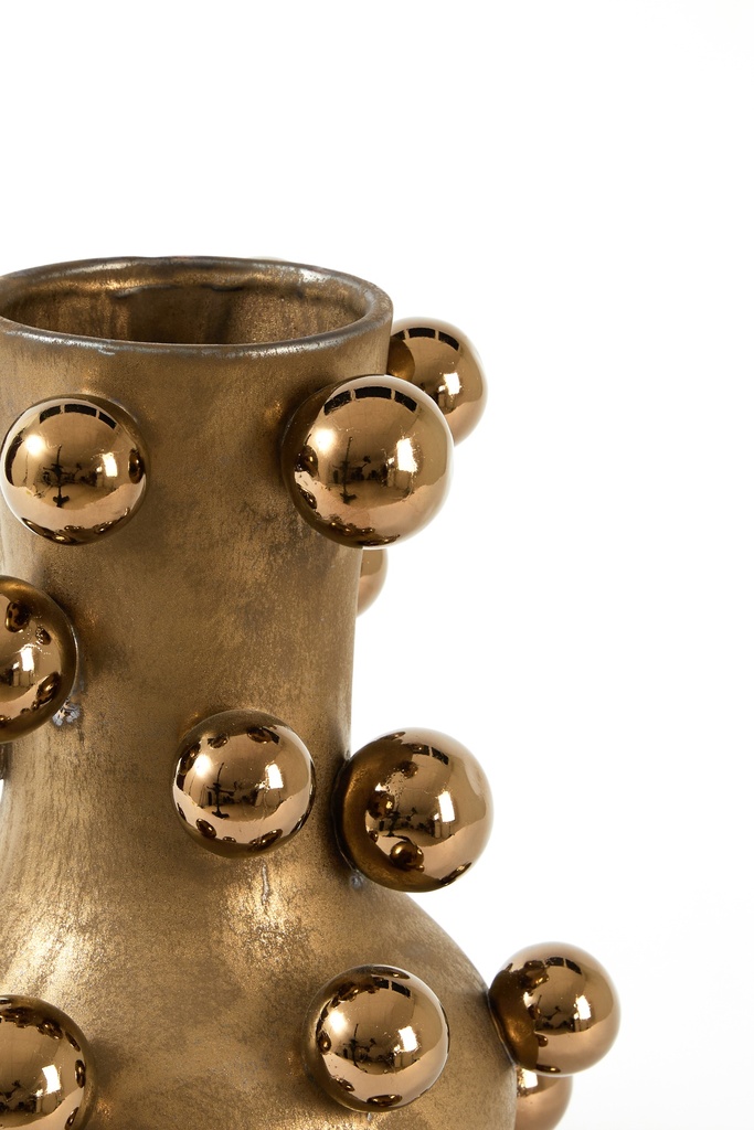 Vase Deco  Cazaci Ceramics Antique Bronze