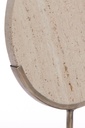 Ornament On Base  Moreno Trav Sand+Brown Bronze