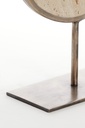 Ornament On Base  Moreno Trav Sand+Brwn Bronz