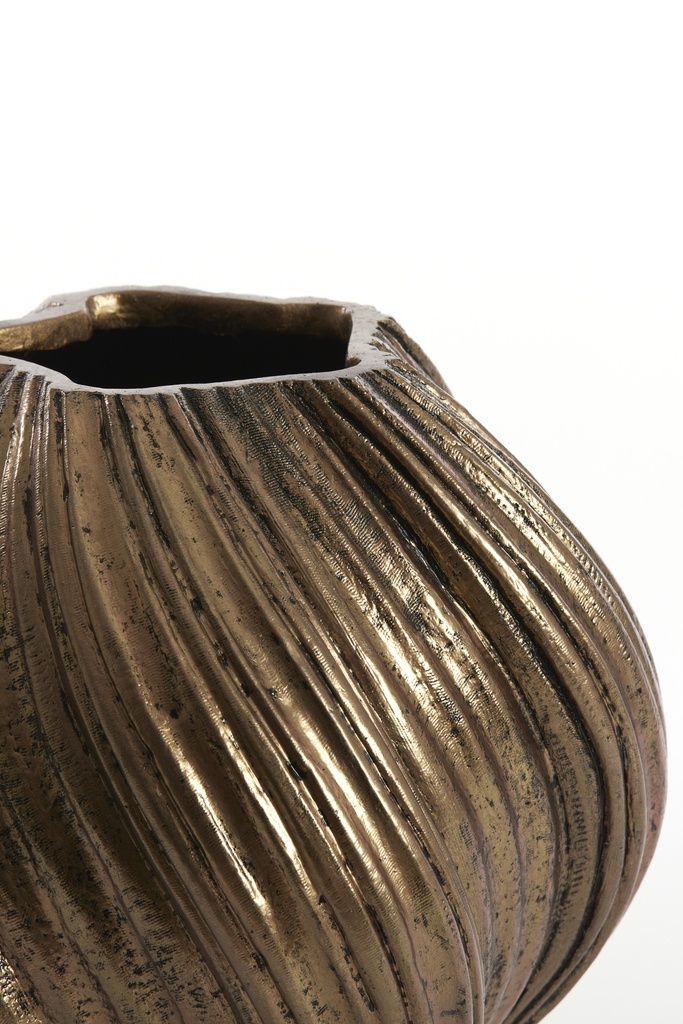 Pot Deco  Yatung Antique Bronze