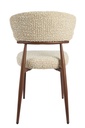 Dining Chair Barry Beige-Cream+Brown