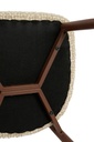 Dining Chair Barry Beige-Cream+Brown