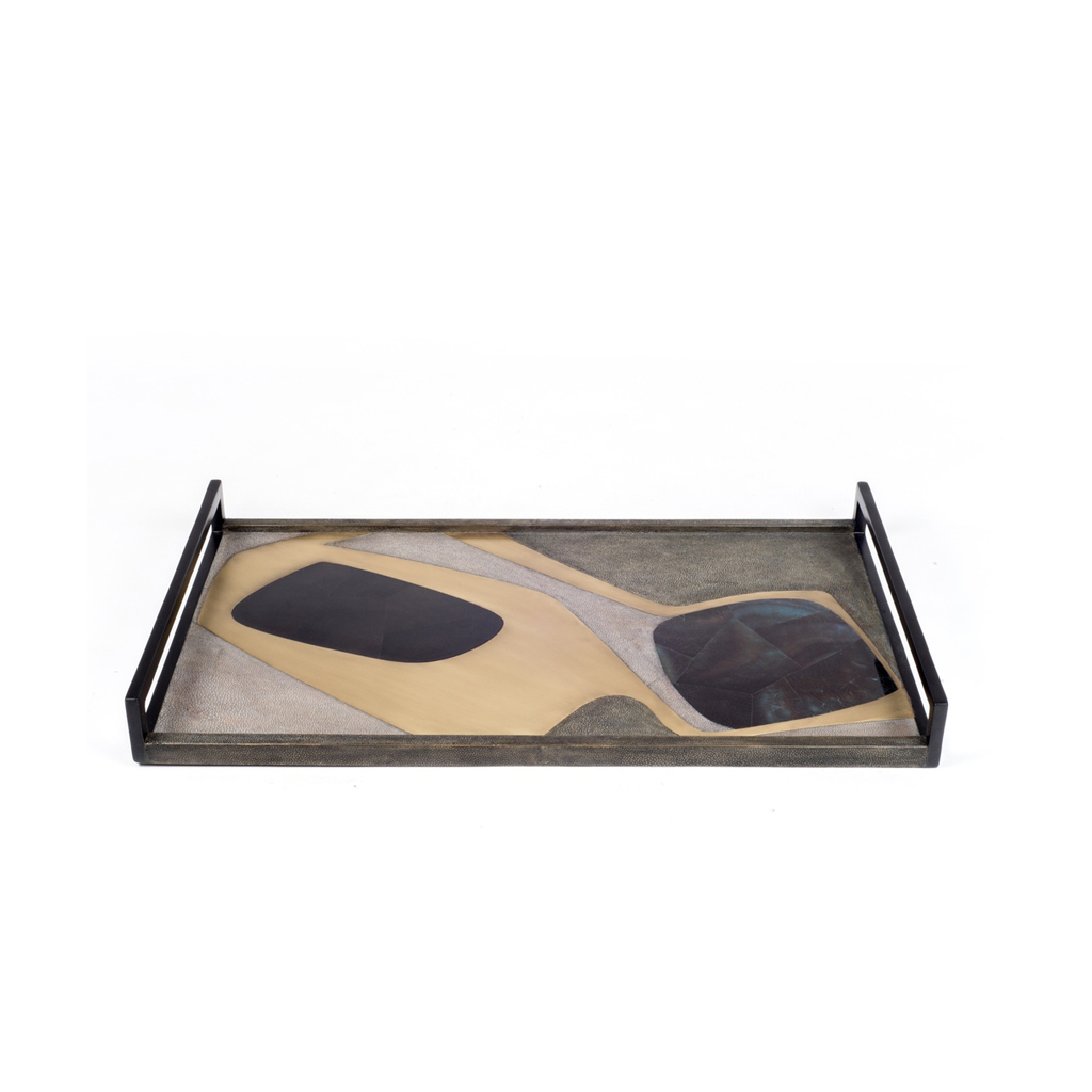 Tray M Cosmo Pattern Dark