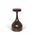 Magnifying Decanter Table
(Bronze & Dark Amethyst)