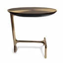 Starburst Brass Uovo Side Table