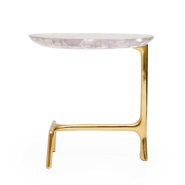 Resin Uovo Side Table
(Clear Amethyst)