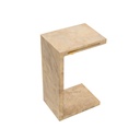 C Parchment Side Table
With Pull-Out Tray
(Natural)