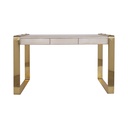 Parchment Lug Desk
(Natural & Brass)