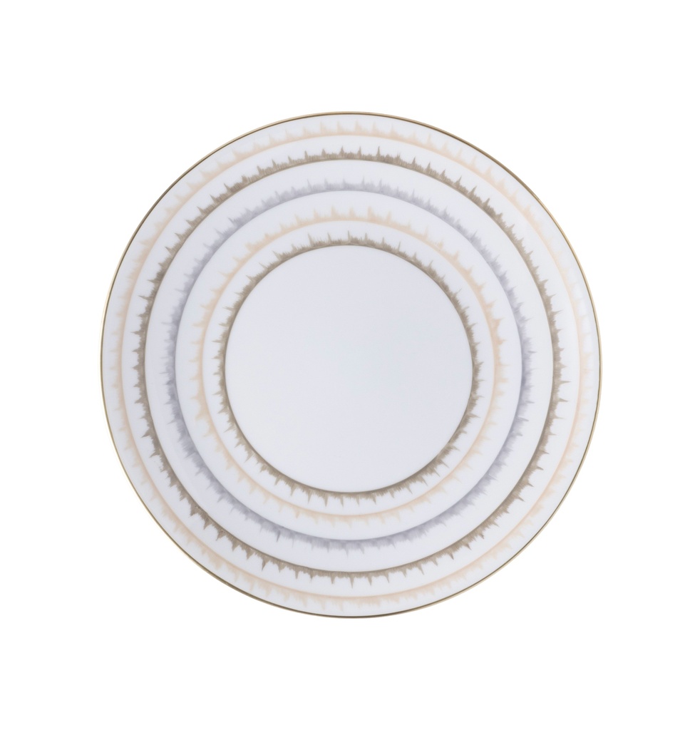 Salad/Dessert Plate Coupe Sisal 2
Dia21.0 Cm H. 2.5 Cm V. 0.33 G
