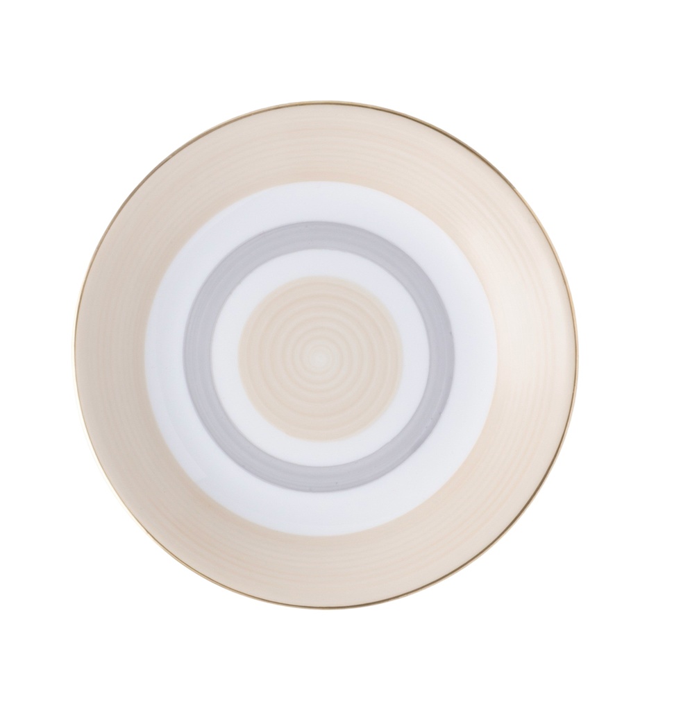 Bread/Side Plate Coupe Milleroues Bicolore
Milleroues Cible
Dia15.0 Cm H. 2.0 Cm V. 0.15 G