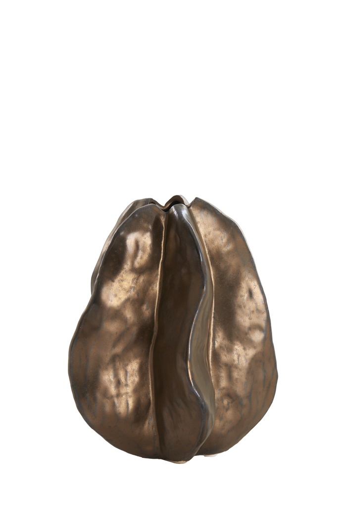 Vase Deco  Idrija  Ceramics Matt Copper