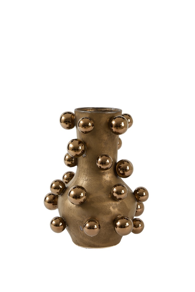Vase Deco  Cazaci Ceramics Antique Bronze