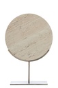 Ornament On Base  Moreno Trav Sand+Brown Bronze