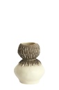 Vase Deco  Avera Ceramics Cream-Brown