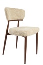 Dining Chair Barry Beige-Cream+Brown