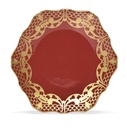 Alencon Rouge Dinner Plate