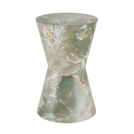 [202002649] 

Costello Accent Table
 (Green/Yellow,38x38x60H, Marble)