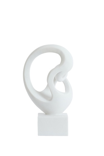 [107004430] Ornament  Felicia Cream (25x10x35 cm, )