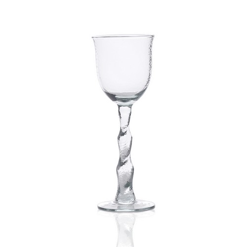 [101002130] Goblet Swizzle (Green,10xH21.5, Glass)
