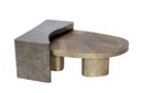 Coffee Table
Brass Cnc Top With Sides And Base In Ss 304 Electroplated  Add On Table Pryite  