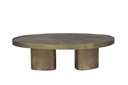 Coffee Table
Brass Cnc Top With Sides And Base In Ss 304 Electroplated  Add On Table Pryite  