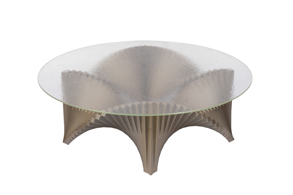 Coffee Table
Cnc Hdf With Glass Top 