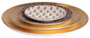 Fortuny Piumette Canape Plates