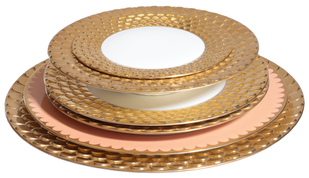 Plate Dessert Plate Aegean 24Kt Gold