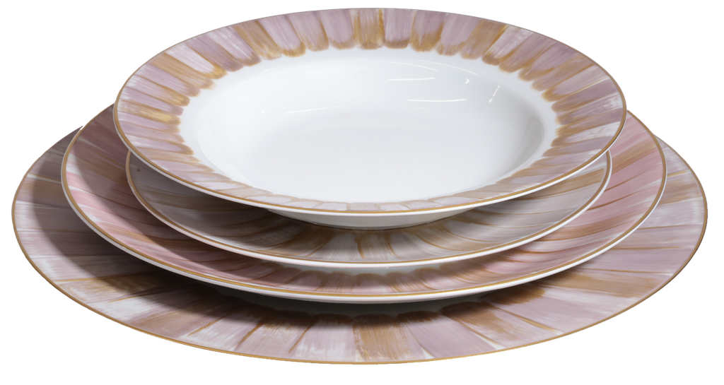 Dinner Plate Jersey  Dipj Panache Gold White