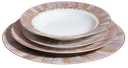 Dinner Plate Jersey  Dipj Panache Gold White