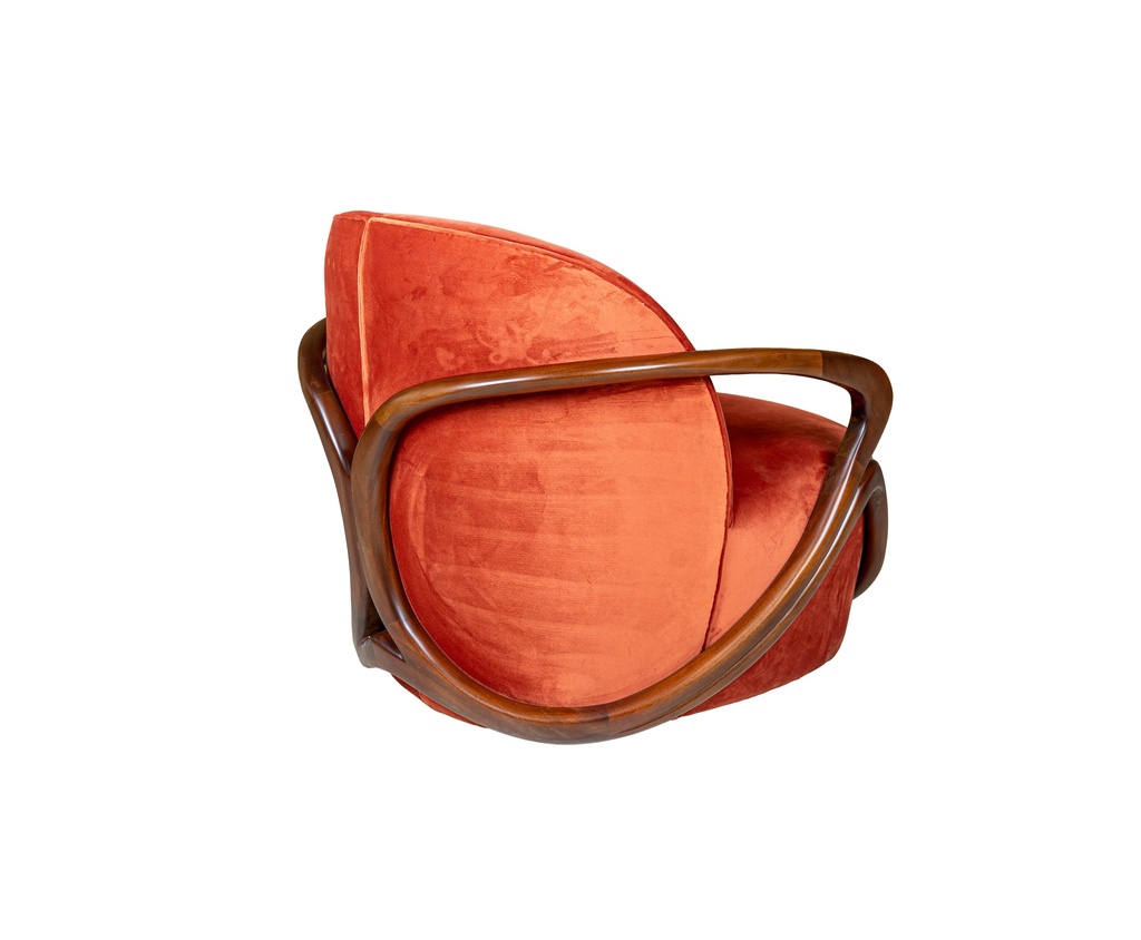 Armchair With Fabric Palazzo  Design: Murano Col. 15