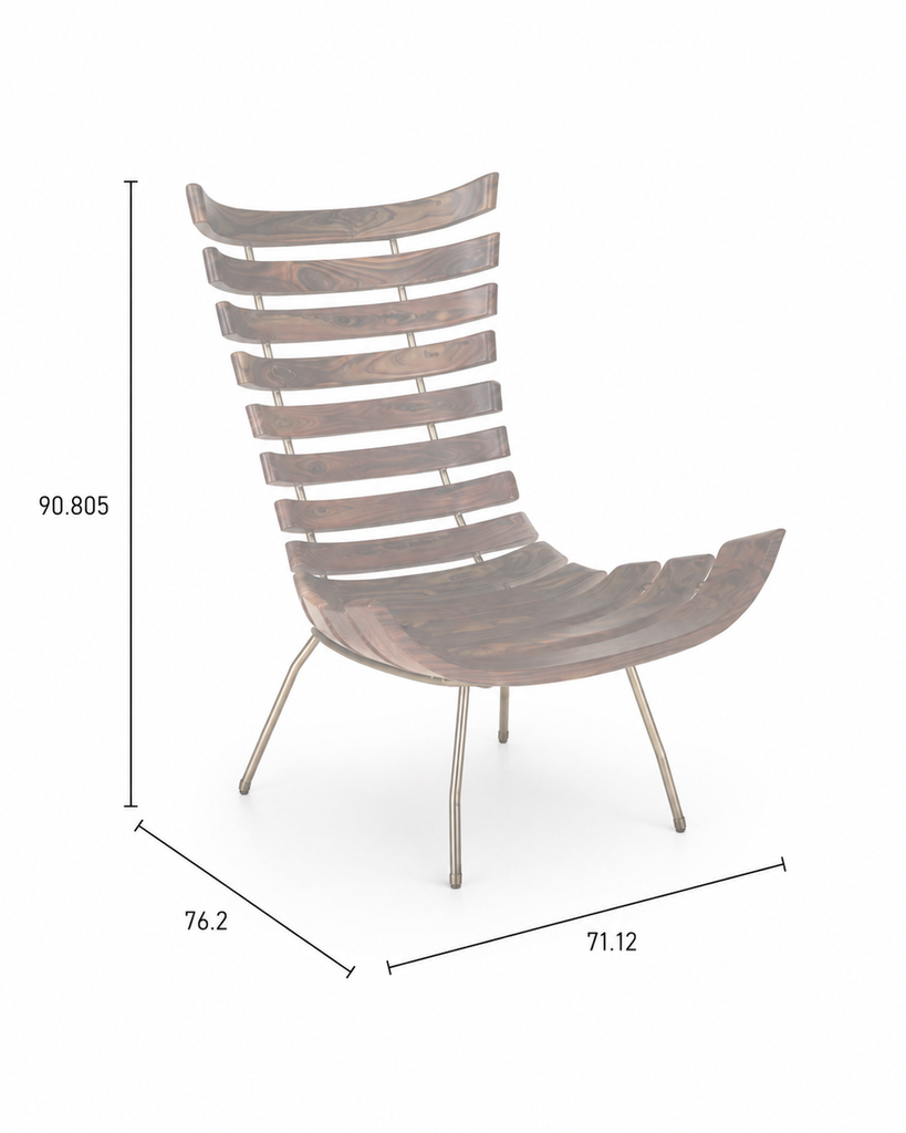 Ebony Rib Chair