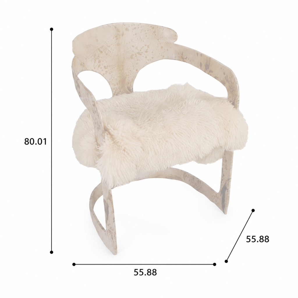 Jacquellin Chair
(Tan Parchment)