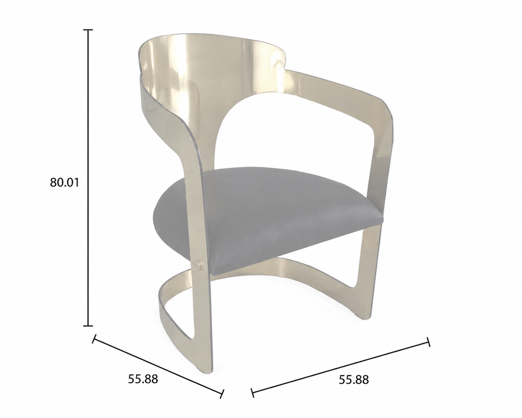 Jacquellin Chair
(Brass Polished)