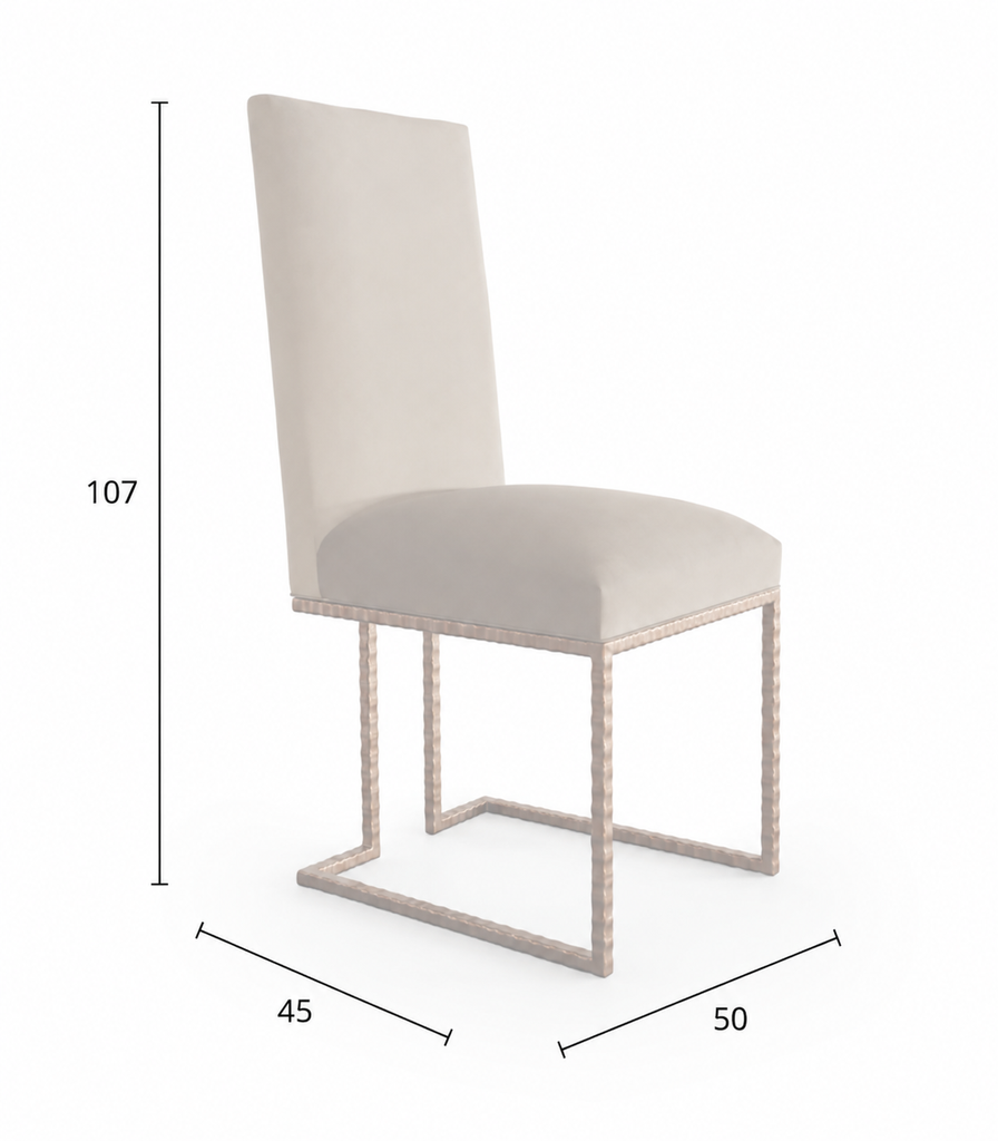 Iron Chair Oro Rosa W/F Imperio