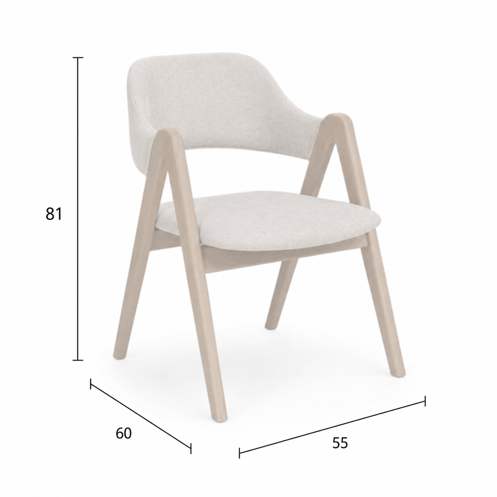 Dining Chair With Wooden Legs