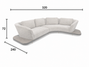 The Valencia L-Curve Sofa