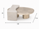 CNC Brass Coffee Table