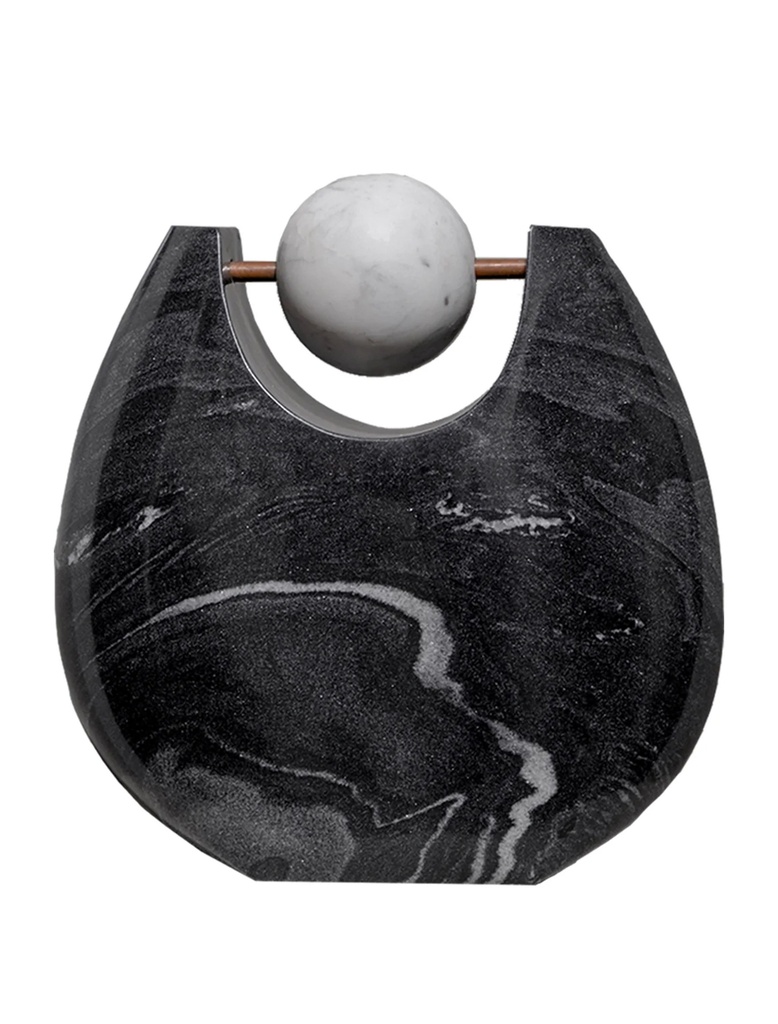 Vase Black Iyla 01