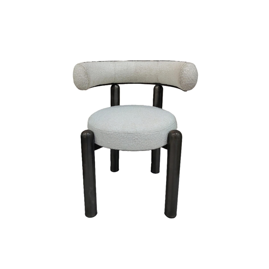 Bold Dining Chair Brass Aging Standard Fabric