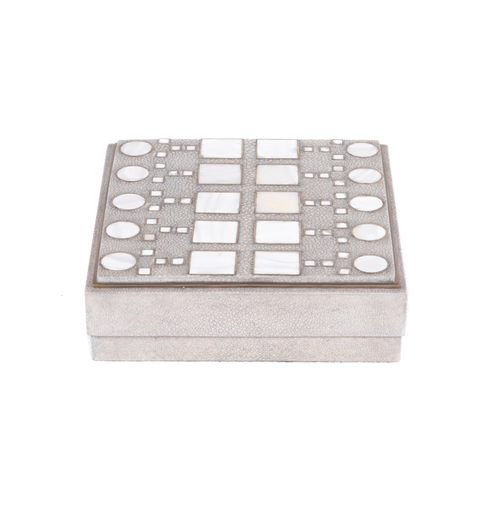 Square Box L Klimt Pattern Light