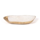 Bowl S Cream Shagreen