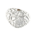 Lithos - Fossilia Porcelain Box, White