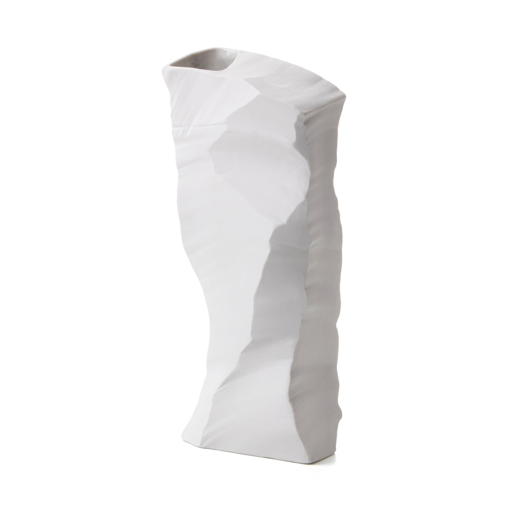 Artika 3, Porcelain Vase, White