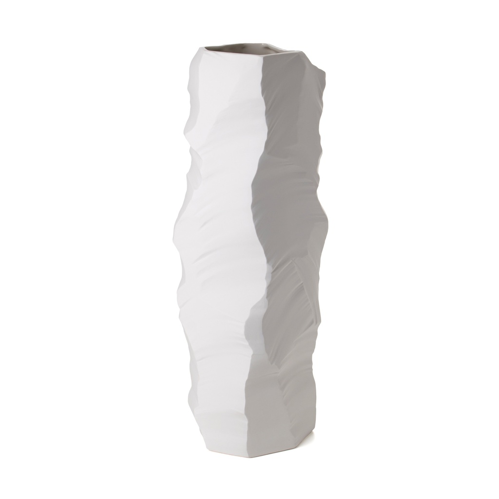 Artika 2, Porcelain Vase, White
