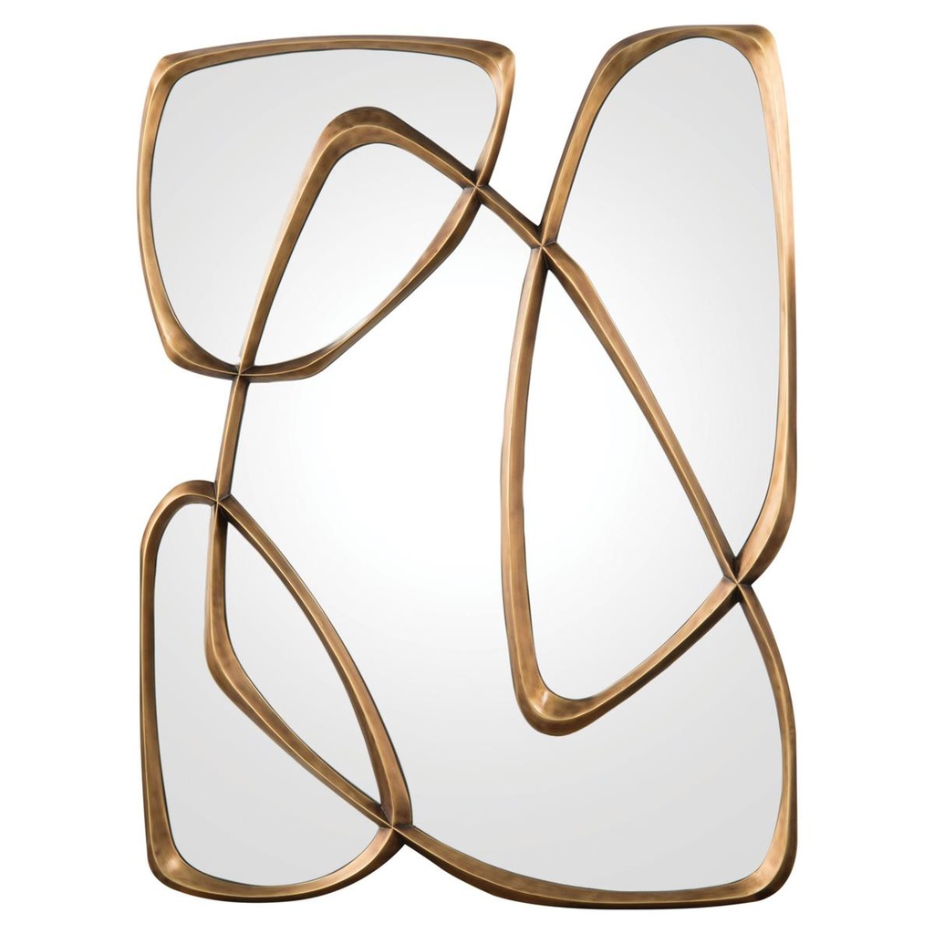 Zeta Mirror In Mayan Bronze
